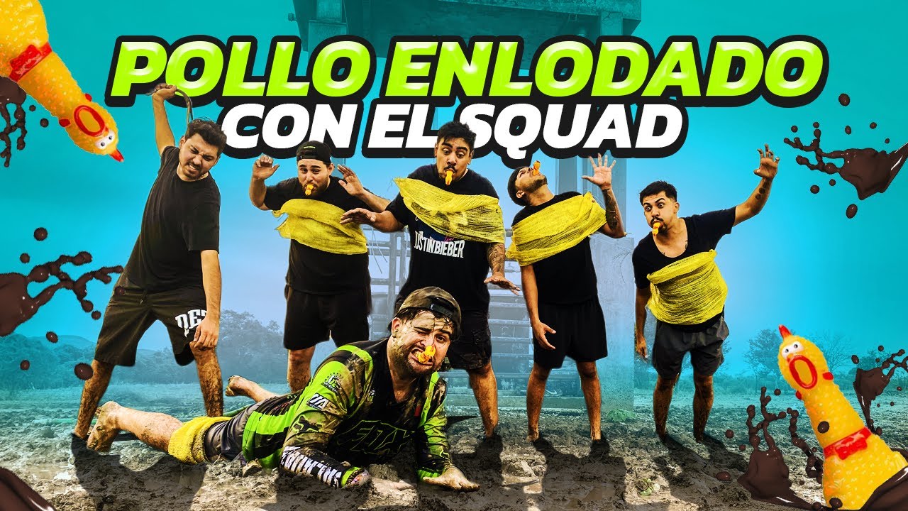 CINTARAZOS con el SQUAD DE LA MUERTE💀💥 RETO del Pollo Enlodado