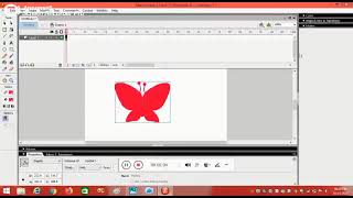 Flying Butterfly -Using Macromedia flash for Multimedia Lab screenshot 2