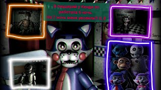 Я 6 Ночь Про Работала. В 7 Ночь Меня Уволили?! 0_0 🐱Five Nights At Cendy's 1🍔