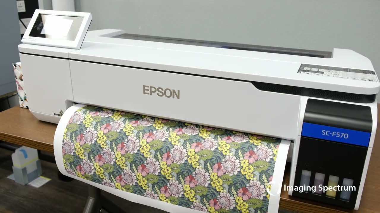 Epson SureColor PRO F570 24 Sublimation Printer Paper and Ink Bundle