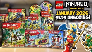 I got the NEW 2026 Ninjago Sets EARLY! | Unboxing & First Reaction