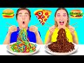 Мармеладная еда против Обычной еды Челлендж #2 то BooBoom Challenge