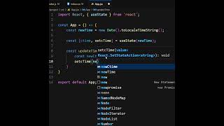 Build Digital Clock in React | UseState in ReactJs | #shorts