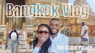 Bangkok Vlog: We took PUBLIC TRANSPORTATION to The Grand Palace! 😬😉🤗