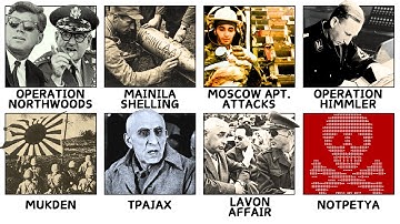 Every False Flag Operation Explained in 22 Minutes