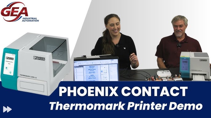 fredelig marv Styre The versatile thermal transfer printer – THERMOMARK CARD - YouTube
