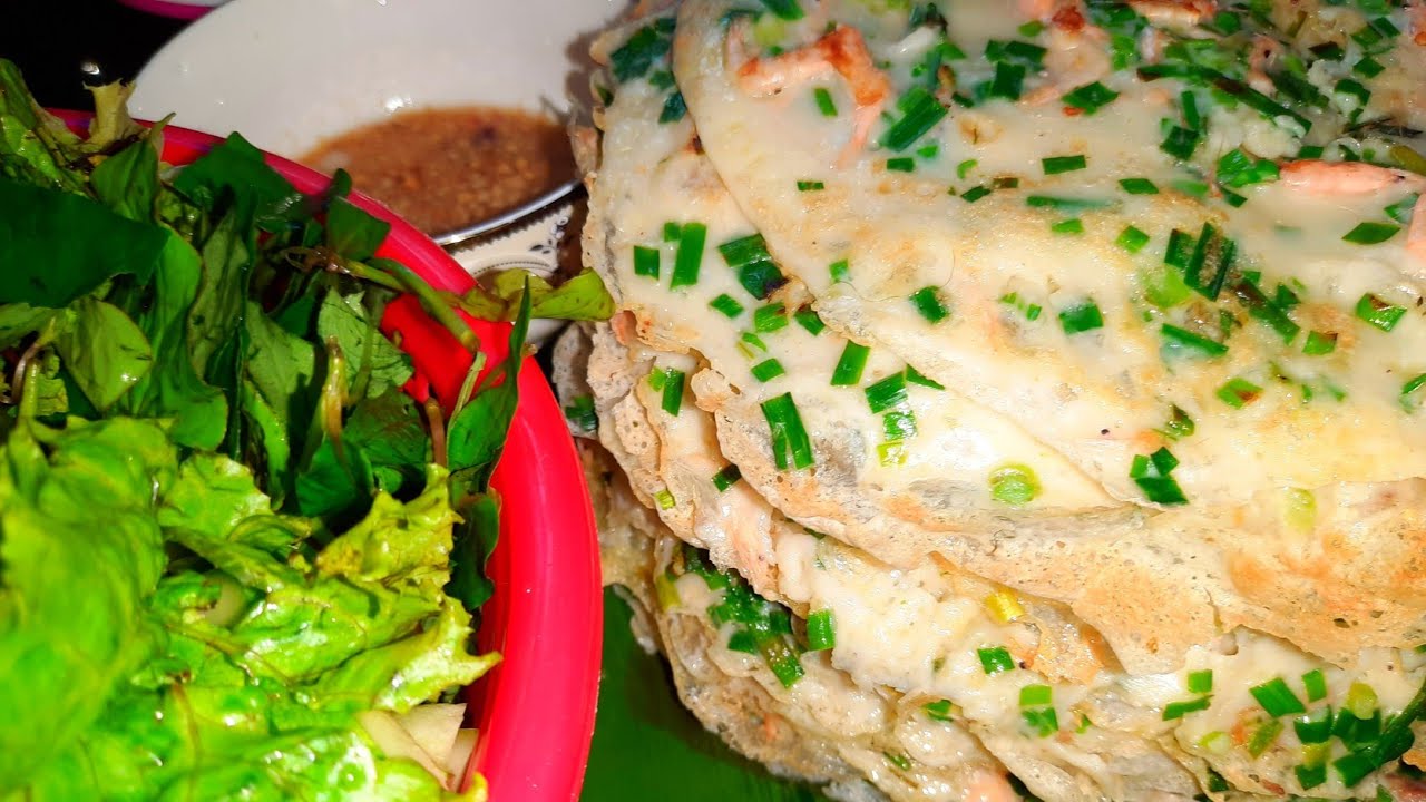 នំអំបែង (Savory Pancake) YouTube