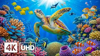 The Ocean 4K UHD — Coral Reefs, Colorful Sea Life & Relaxing Music for Deep Sleep Ambience screenshot 5