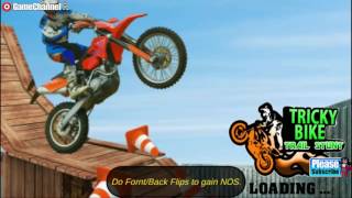 Tricky Bike Trail Stunt / Motor Stunt Games / Motor Bike Games / Android Gameplay Video screenshot 2