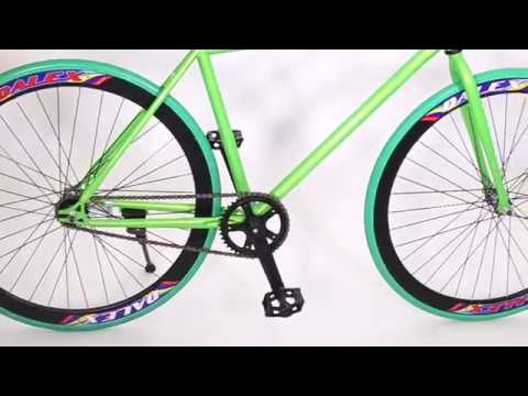 Sportslink Việt Nam - Xe đạp Fixed Gear Single (Xanh lá phối đen)
