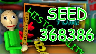 Seed 368386 | Baldi's Basics Plus