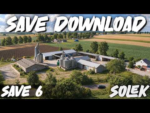 LARGE-SCALE ARABLE FARM [200 HP+] - SOLEK - SAVE DOWNLOAD⬇️