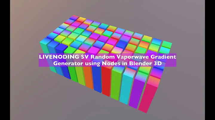Create Stunning Vaporwave Gradients with SV Random Generator!