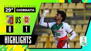 Catanzaro vs Reggiana 0-1 | La Regia vede la zona playoff | HIGHLIGHTS SERIE BKT 2023 - 2024