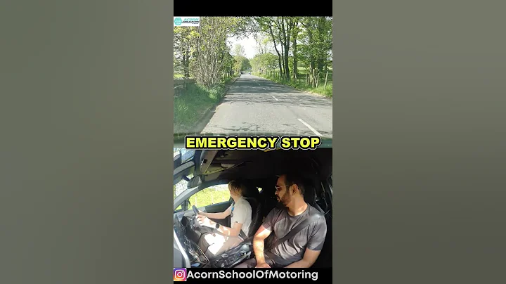 Emergency stop #Emergency #driving #lesson #drivinglessons #drivingtips #learn #fyp #foryoupage