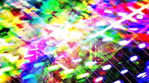 Bright Glowing Abstract Rainbow Texture - IncrediVFX - AVloops