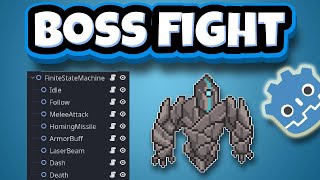 Boss Fight - Finite State Machine - Godot 4