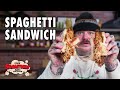 24 hour deep fried spaghetti sandwiches  cookin somethin w matty matheson