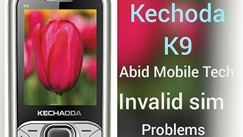 Kechaoda Mobile Change imei code Invalid sim solution  100% done