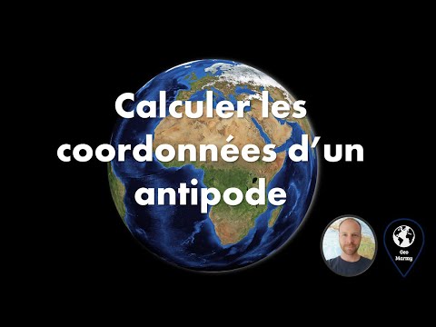 [Géo] Calculer les coordonnées de l&rsquo;antipode d&rsquo;un point