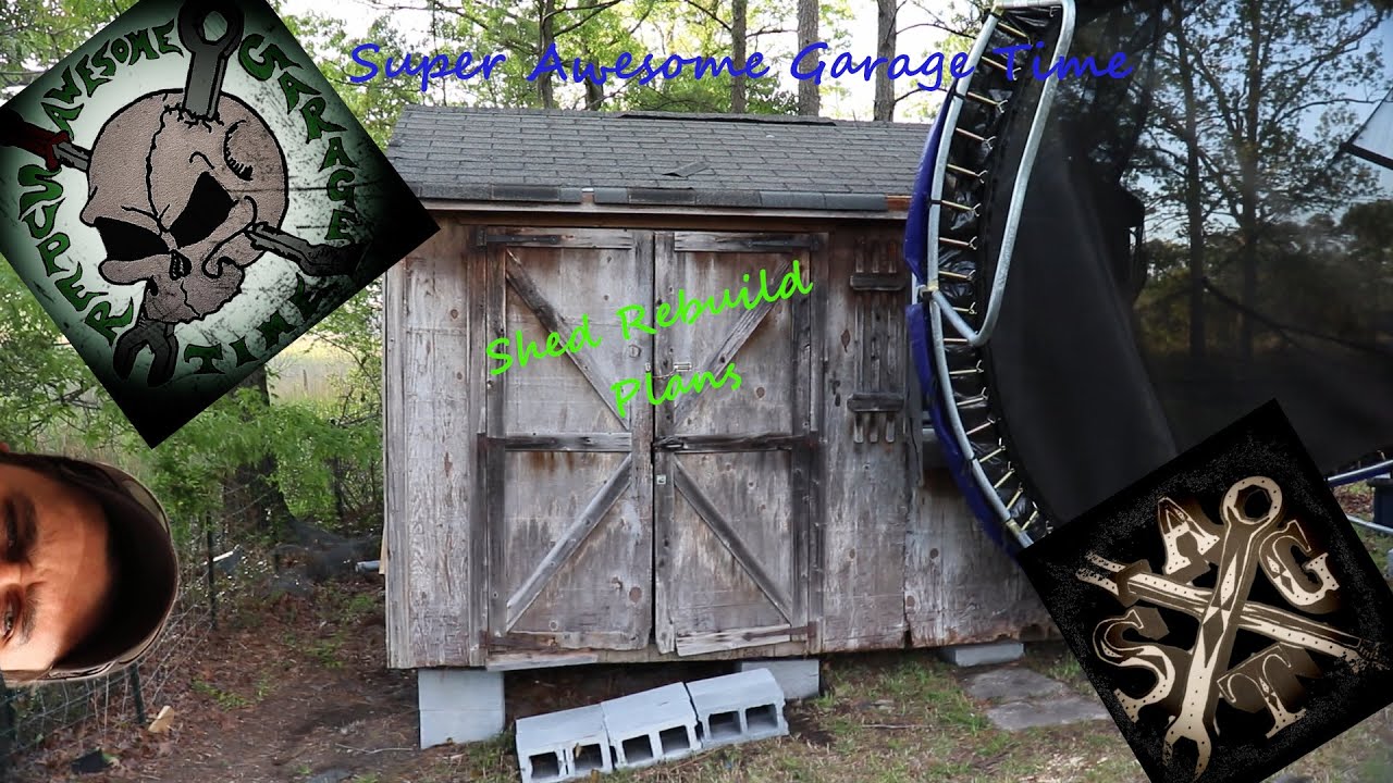 Super Awesome Shed Rebuild Time