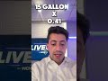 Relief at the pump?