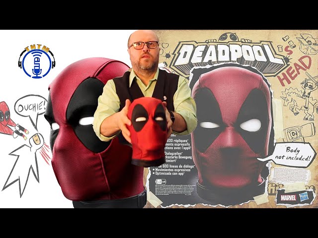 Deadpool's Head by Hasbro unboxing and review - YouTube