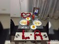 Idea para sorprender a tu novio/a - Cena romántica