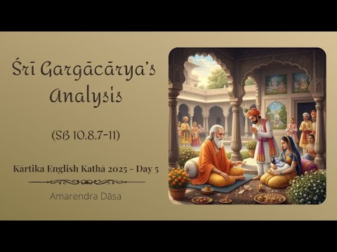 Kartik Katha 2025 Day 5 Childhood Pastimes Of Krishna HG Amarendra Dasa 