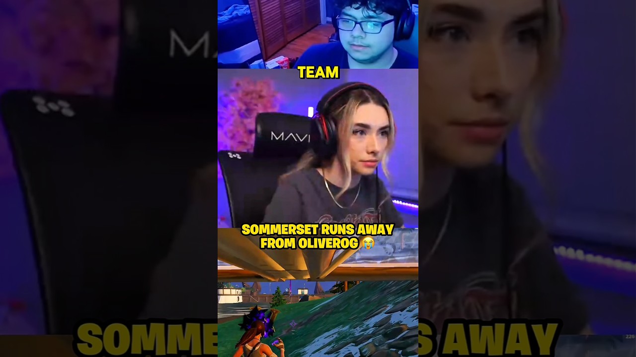 SOMMERSET RUNS FROM OLIVER OG.. 😱 