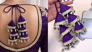 Bell Latkan Design for Blouse | Latkan Banane ka Tarika | Beautiful Hanging Design