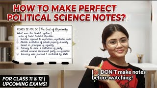 Class 11th&amp;12th Political Science CBSE #cbse #study #notes #class11 #class12 #humanities 