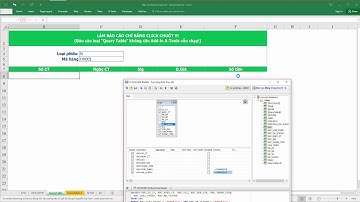 Báo cáo Query Table chạy với các máy tính không cài Add-in A-Tools