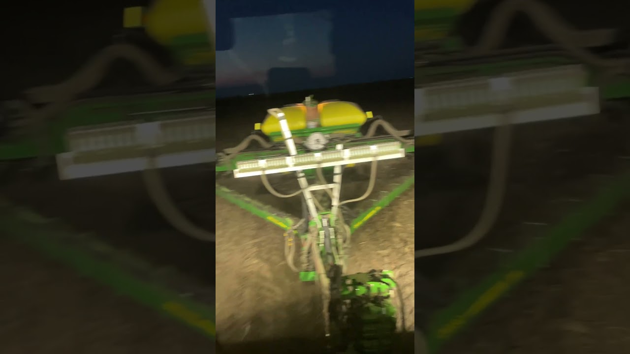 Late night jaming planting corn