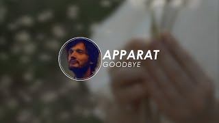 #lyricvideo | Apparat - Goodbye |ESPAÑOL|