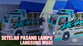 WAHYU ABADI 02 PASANG LAMPU AIR MANCUR VERSI BUSSID 3.6