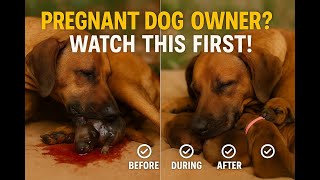 Pregnant Dog Labor & Delivery Guide( Care 101): Everything You Must Know Before & After Whelping
