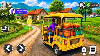 New City Tuk Tuk Rickshaw Public Transport Simulator | Auto Rickshaw Driving Game | Android Gameplay screenshot 2