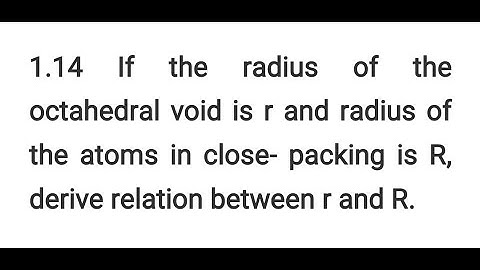 THE SOLID STATE E.Q.1.14  CLASS 12 CHEMISTRY NCERT CHAPTER 1