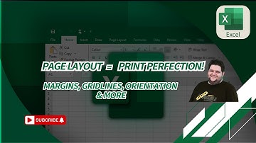 MASTER PAGE LAYOUT in Excel | Make Your Sheets Look Professional!