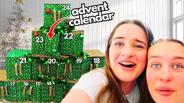 MAKING D.I.Y SURPRISE ADVENT CALENDAR FOR SISTER w/The Norris Nuts