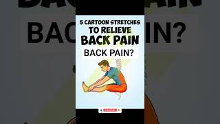 These 5 Back Pain Fixes #backpain #stretchroutine #backpainrelief #flexibilitytraining