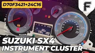 Suzuki SX4 Instrument Cluster Odometer Programming  D70F3421   24C16 EEPROM & Mileage by FORZA 614