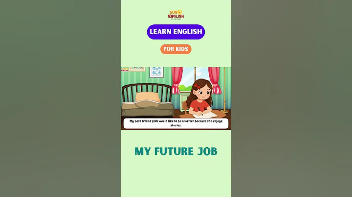 🌟 My Future Job | English Story for Kids | Learn Jobs Vocabulary & Future Tense