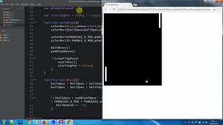 JS Canvas Pong part 2