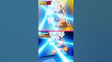 SSJ GOKU USES KAMEHAMEHA FIRST TIME IN DAIMA...! DOKKAN/ ANIME COMPARISON #shorts #dokkanbattle