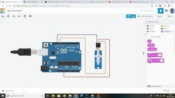 Servo Motor Connection with Arduino Board using TinkerCAD by Nikhil More