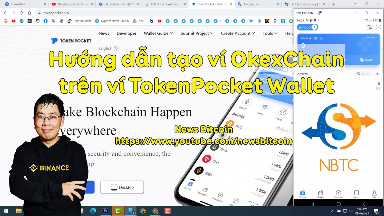 my wallet by airpay  2022  Hướng dẫn tạo ví OkexChain trên ví TokenPocket Wallet