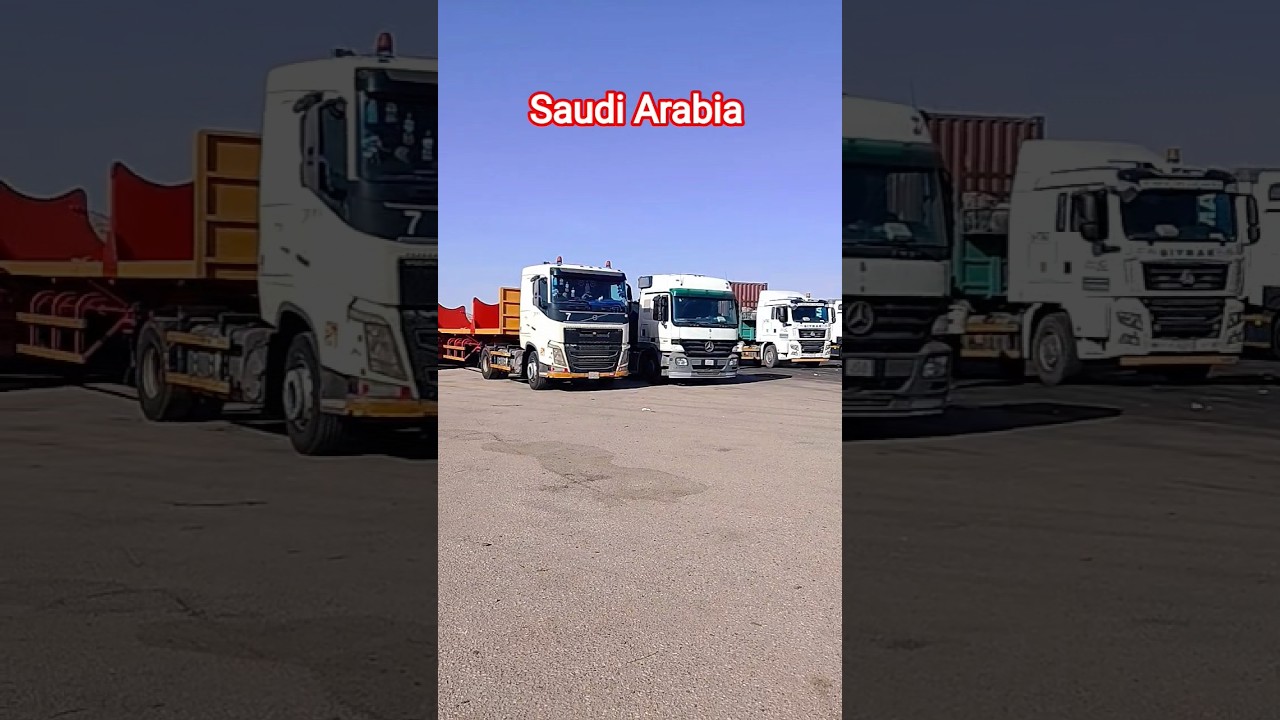 Saudi Arab truck driver