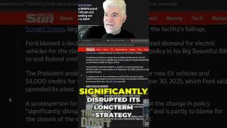 Fords $5.8 Billion Factory Closure: EV Demand, Tariffs, and Blame @CultOfDusty